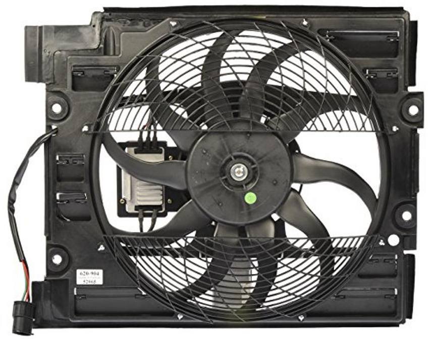 BMW A/C Condenser Fan Assembly 64546921395 - Dorman 620904